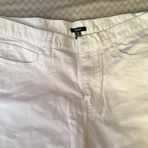 White JEANS NEVER WORN